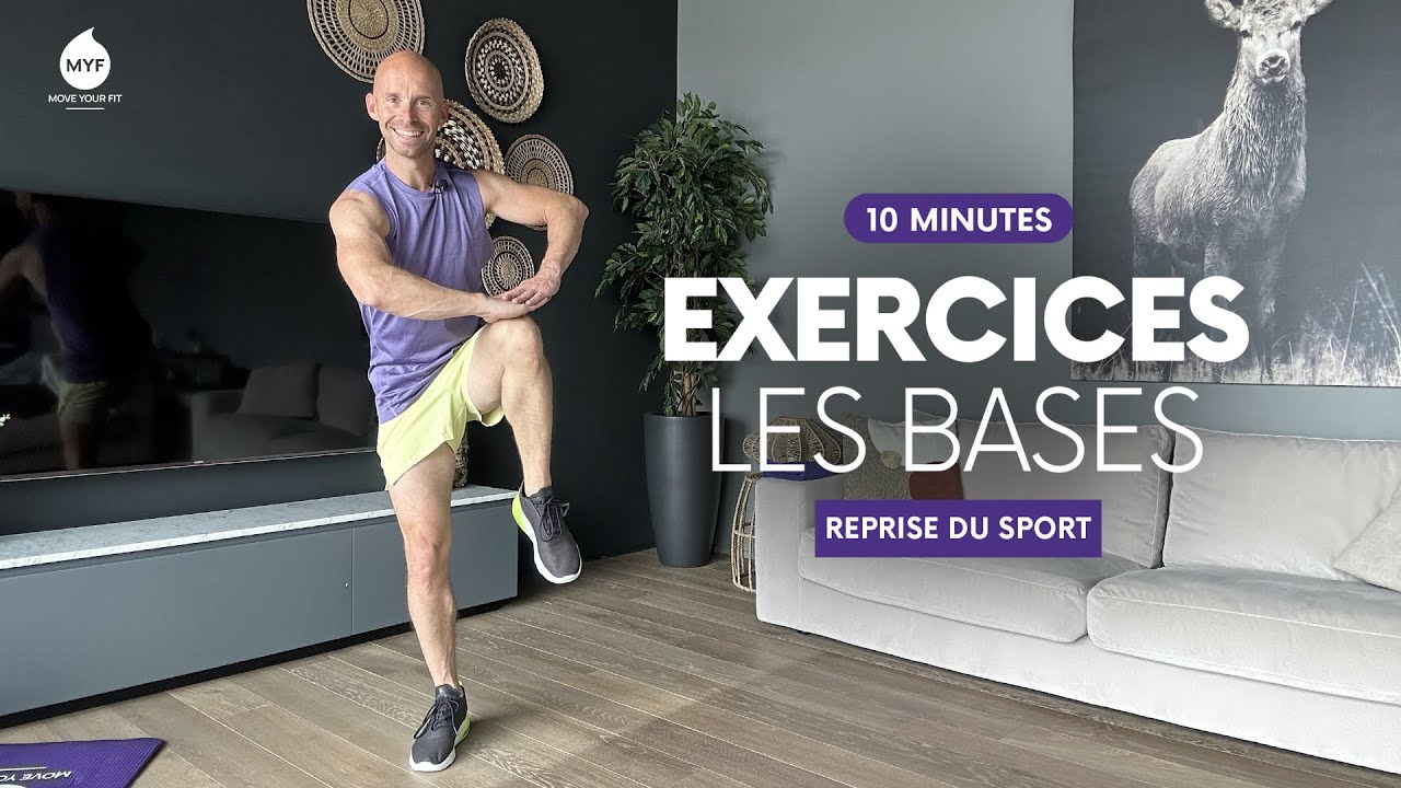 💪 10-Minute Beginner Fitness Workout – No Jumping, Easy & Fast | Alexandre Mallier