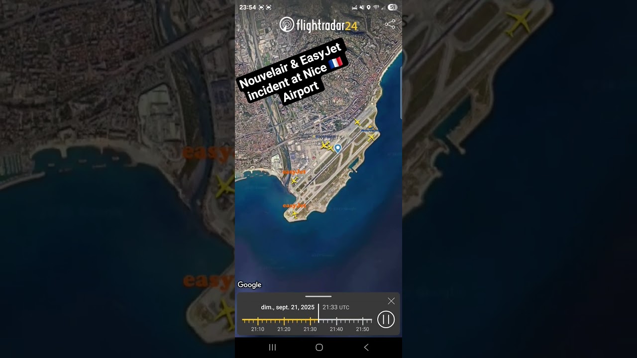 Nouvelair & EasyJet Incident at Nice Airport ✈️