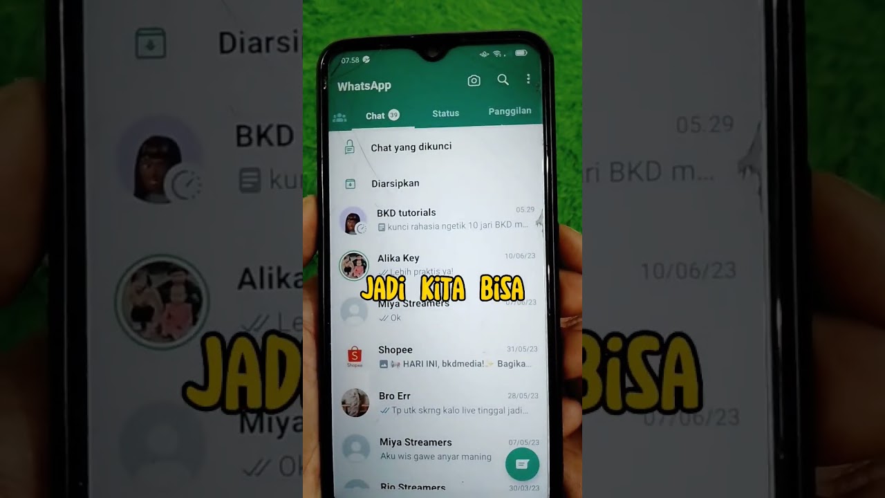 Cara Aman Menggunakan Chat WhatsApp Tersembunyi dan Terkunci
