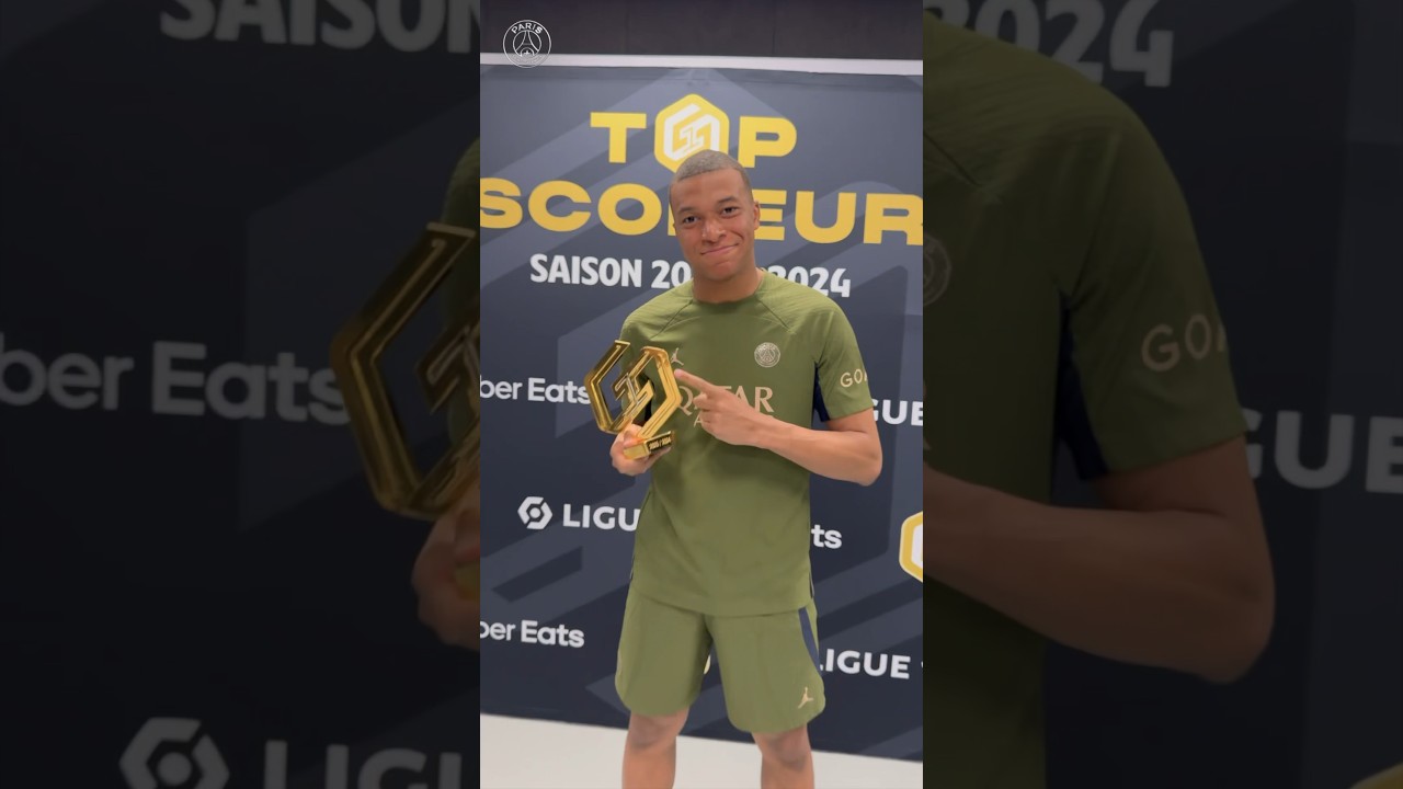 Félicitations Kylian ! Top Scorer 2023/24 🥇