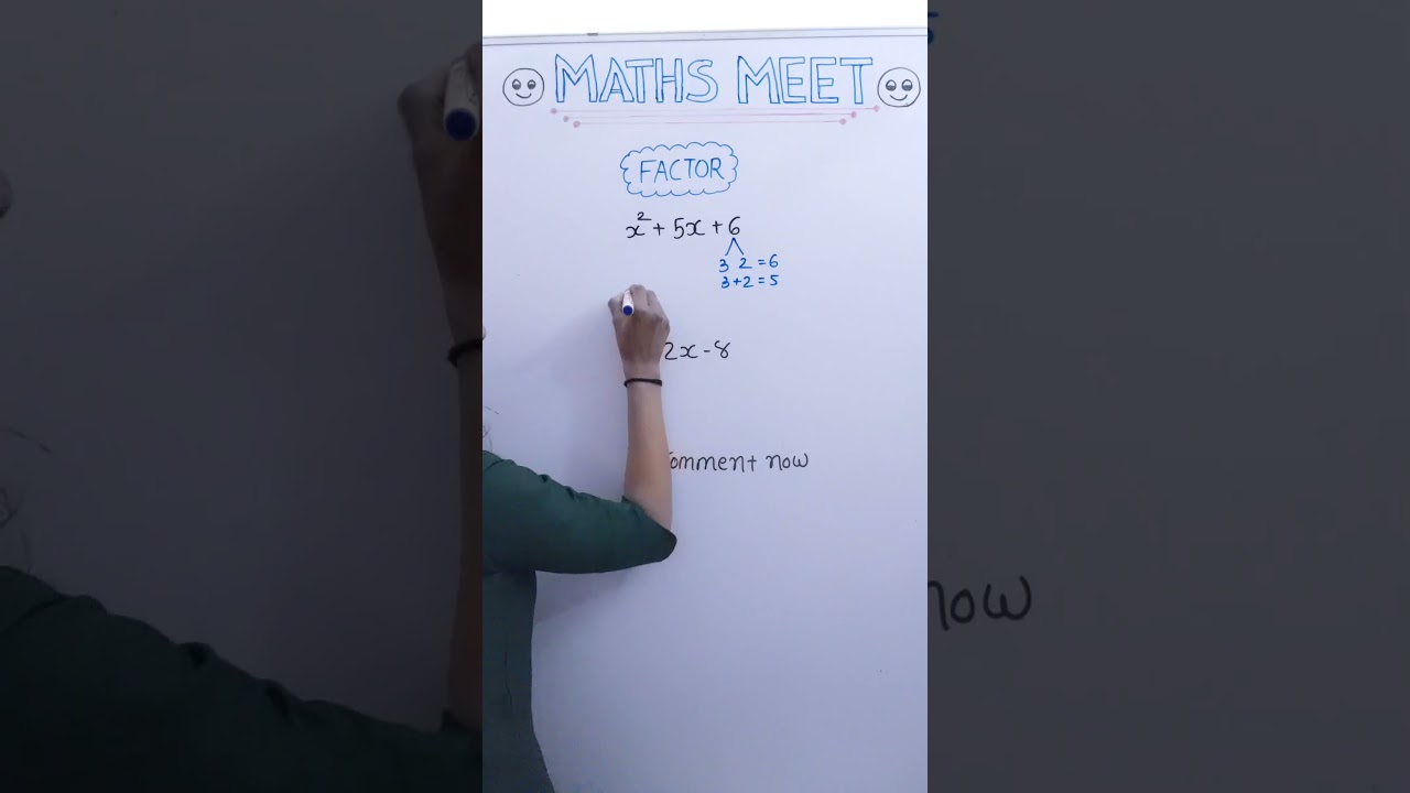 Factorisation Method | Factorise Trick | Class 8,9,10 Factor | #shorts #mathstrick