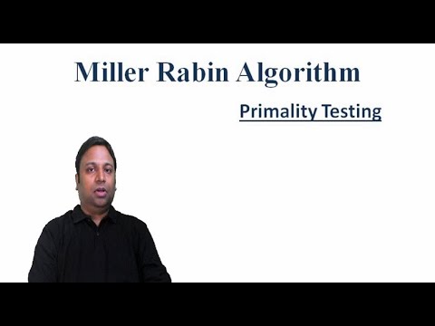 Miller Rabin Primality Test with Examples - Cyber Security - CSE4003