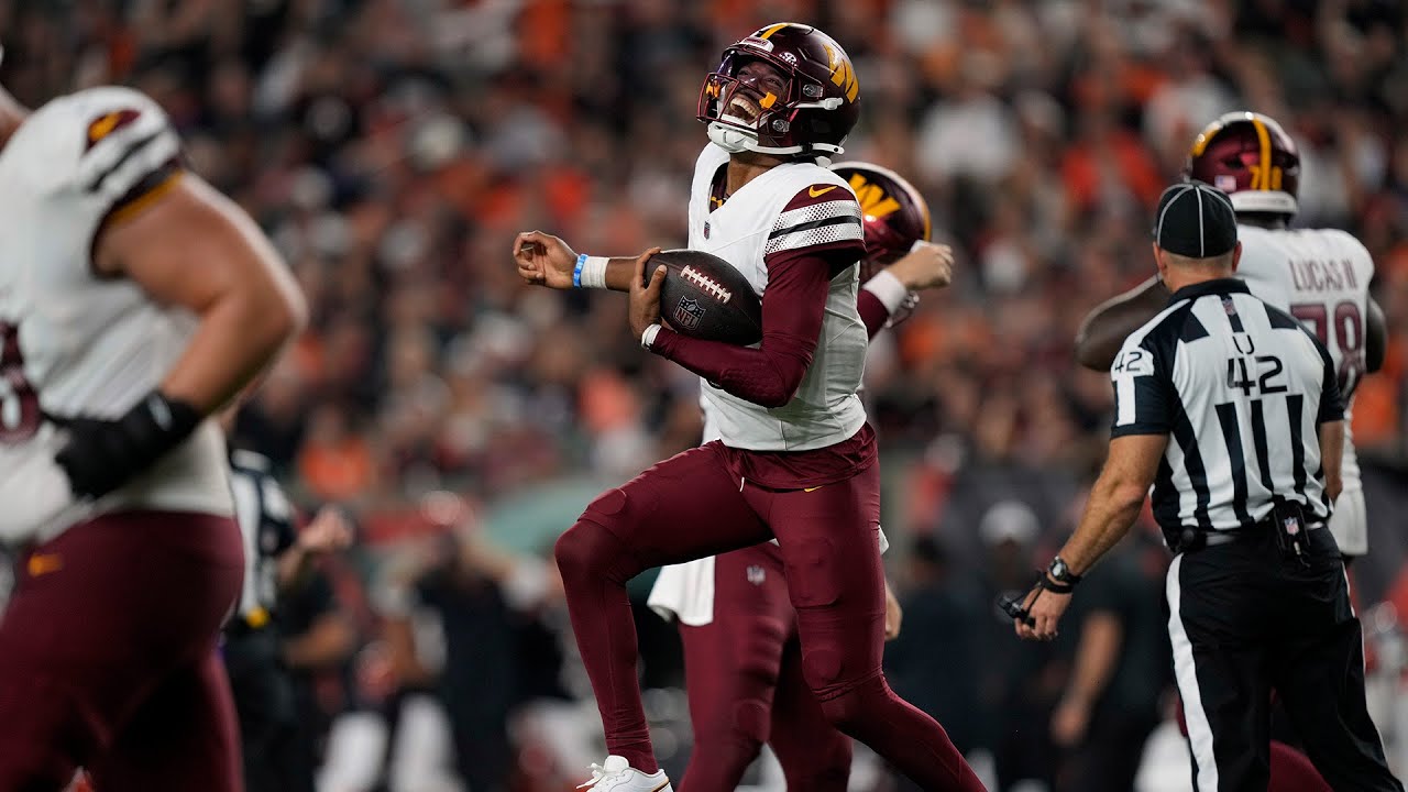 Jayden Daniels' Top Rookie Highlights from Week 3 π