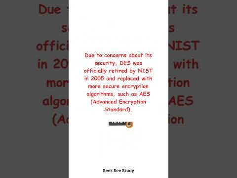 Cryptography - Data Encryption Standard