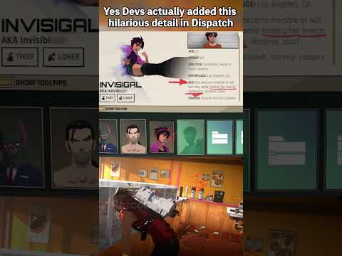 Yes.. They Actually Added This Detail in Dispatch #dispatch #dispatchgame