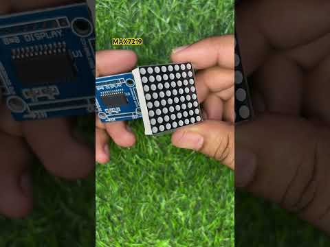 MAX7219 8x8 LED Matrix - Basics | Working #unboxing #arduino #shorts #shortsfeed #reels #diy #apple