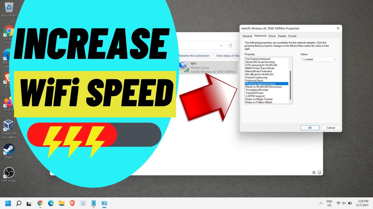 Boost WiFi Speed on Windows Laptops & Desktops π
