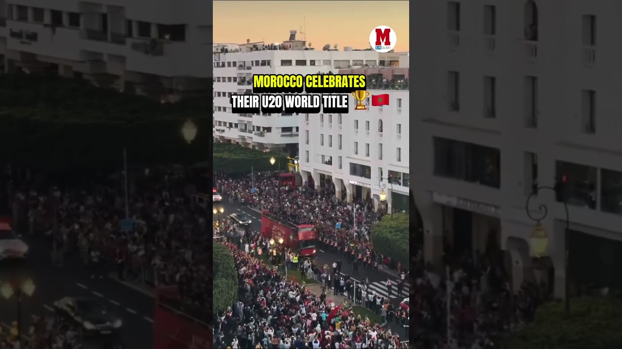 Morocco's U20 Team Shocks the World — Champions! 🏆