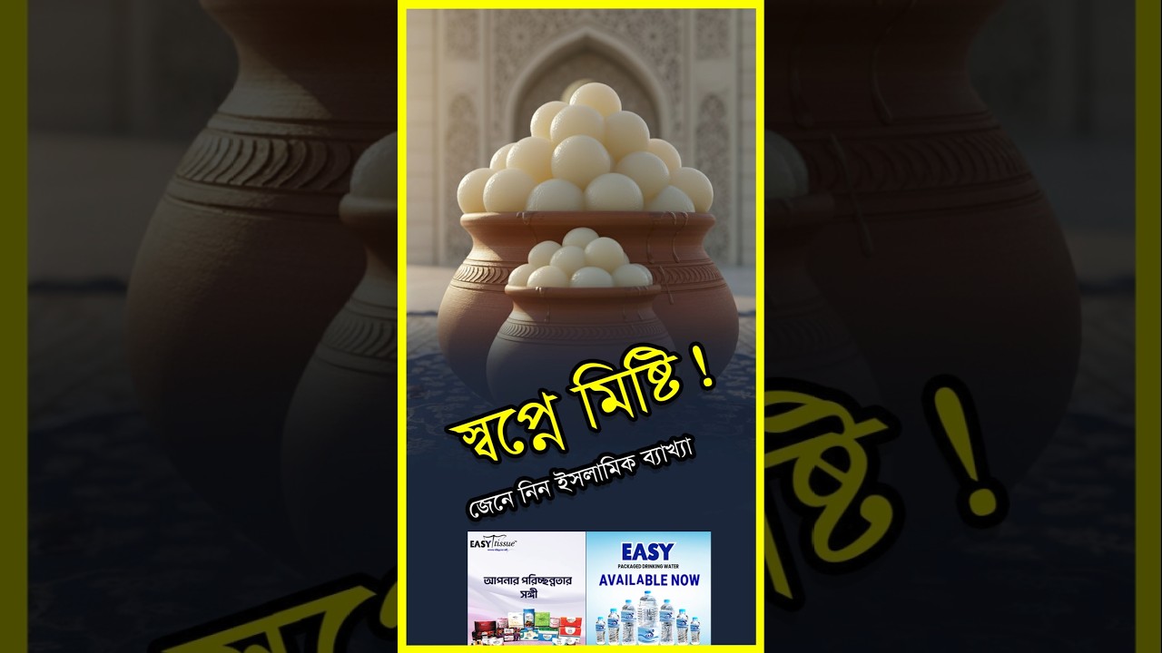 স্বপ্নে মিষ্টি খাওয়ার অর্থ ও ইসলামিক তাবির 🍬