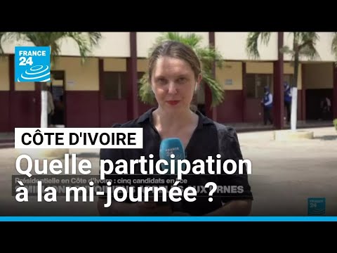 Présidentielle en Côte d'Ivoire : faible affluence à Yopougon, Abidjan
