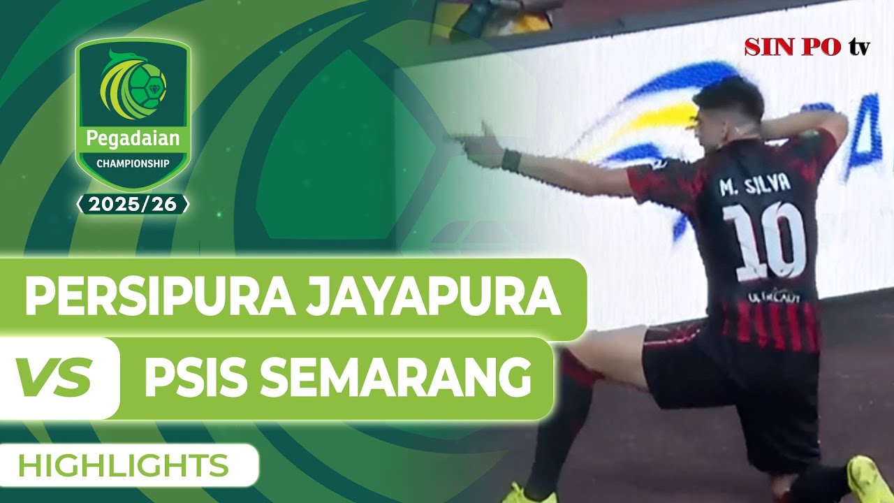 PERSIPURA Jayapura vs PSIS Semarang ⚽ Full Match Highlights | Pegadaian Championship 2025/26 Pekan 2