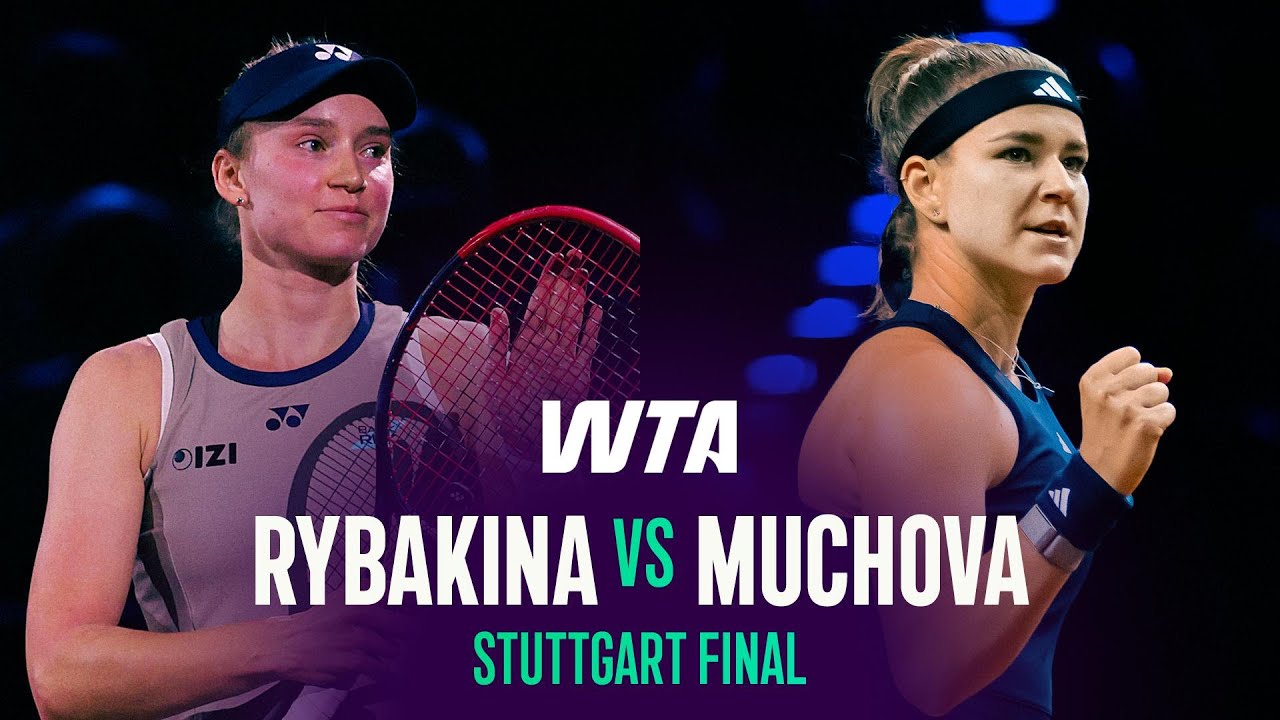 Rybakina vs. Muchova | 2026 Stuttgart Final Highlights 🎾