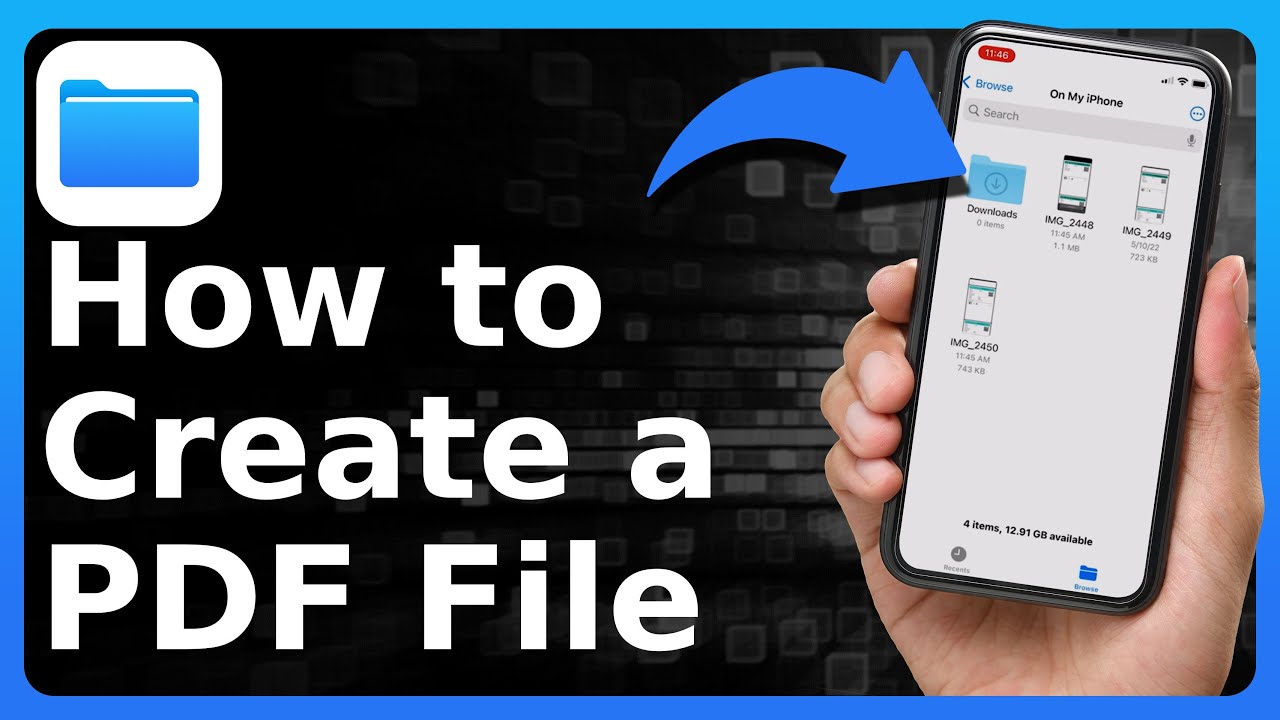 How to Create a PDF File on iPhone