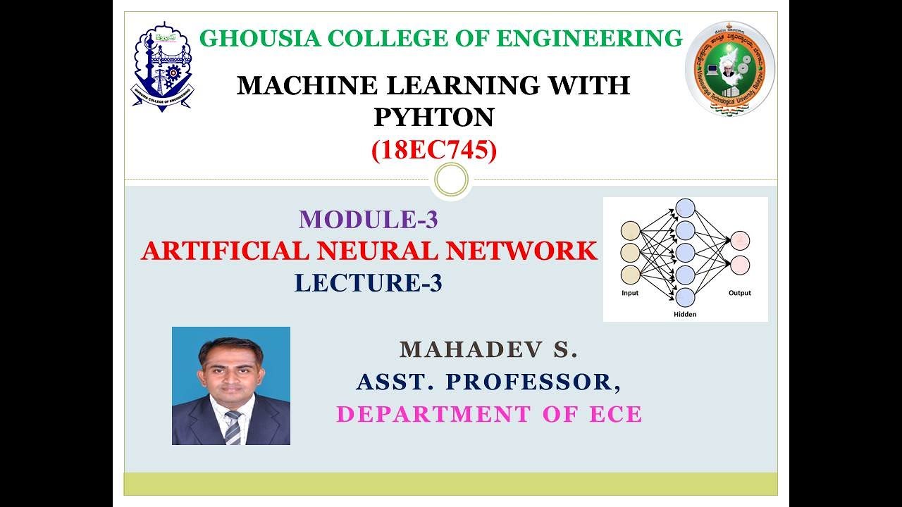 ML Module 3: Perceptrons & Their Power by MS Khanderao