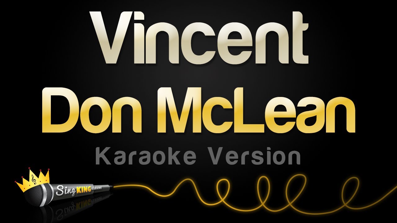 Don McLean - Vincent Karaoke 🎤