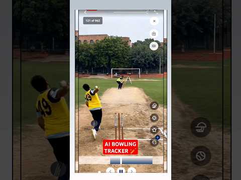 AI ab cricket me bhi 🫡🤯 #goprocricket #ai #fulltrack #artificialintelligence #crickettrials #gopro