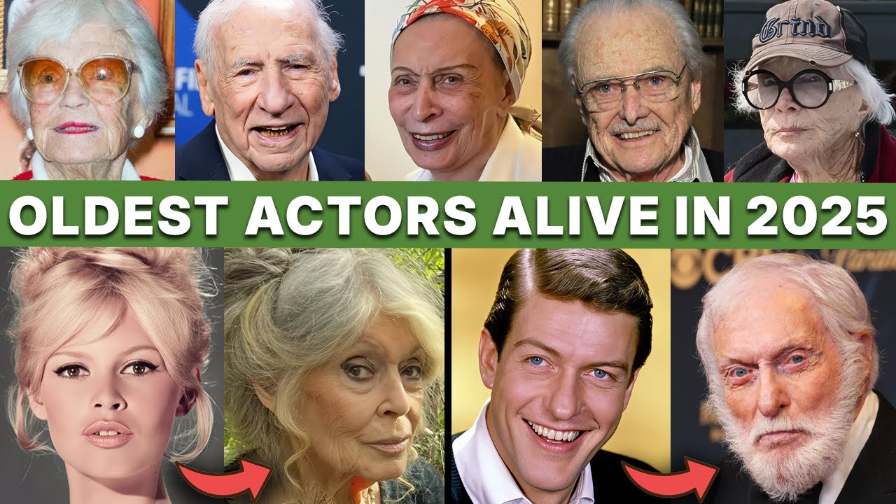 100+ Oldest Famous Actors: Then & Now (2025) π¬