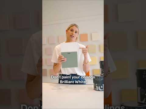 Don’t paint your ceiling brilliant white ❌ | Colour Theory 101 with Tash Bradley