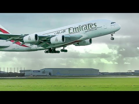 A380 Landing Goes Wrong