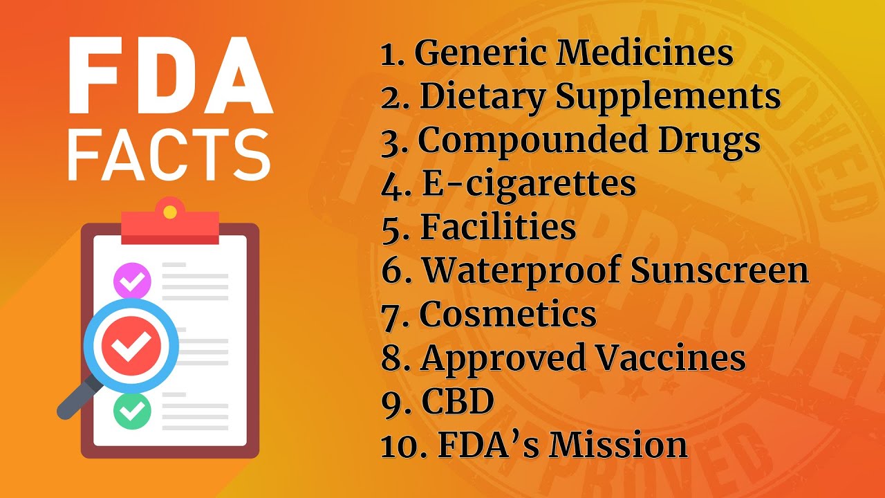 10 Facts About FDA Approval & Non-Approval 🩺