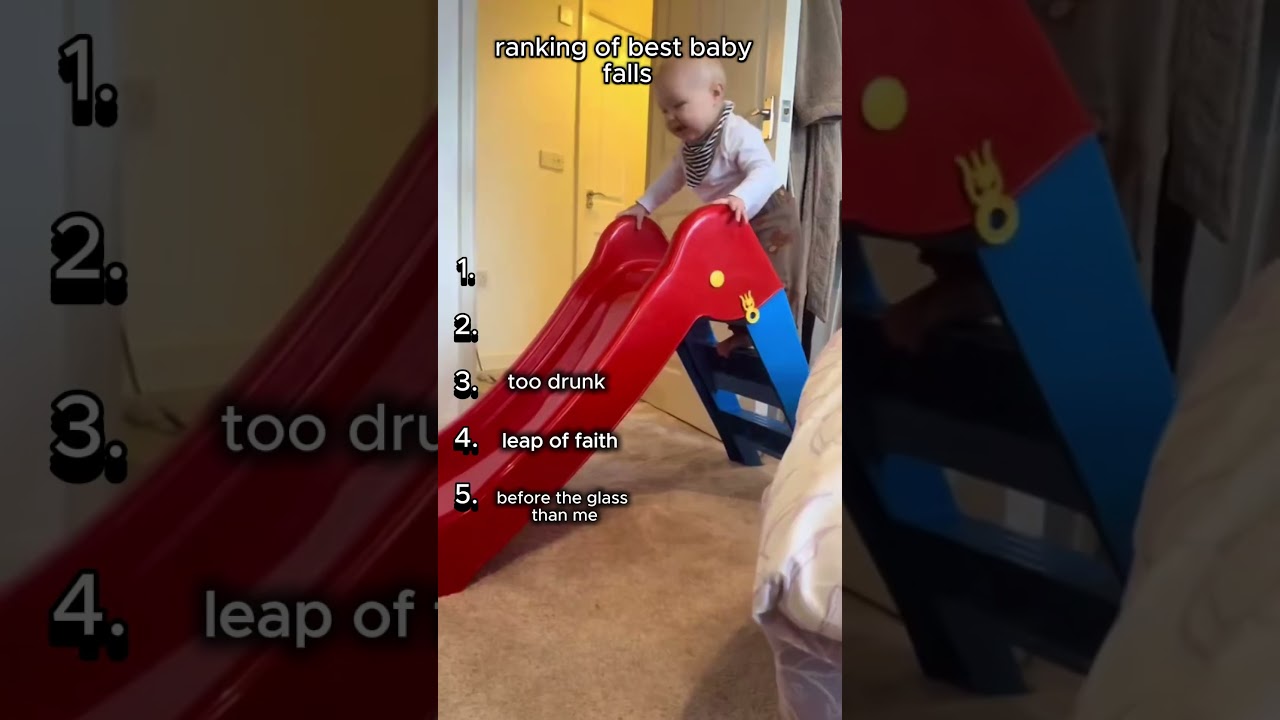 Top 5 Baby Falls 🤣 | Cutest Baby Fails!