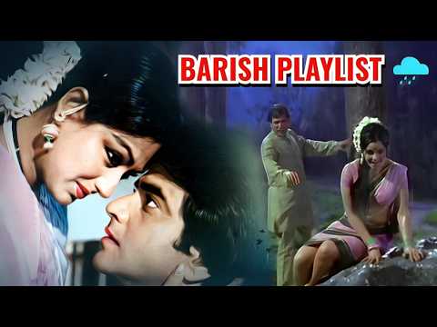 Barish Songs | Lata Mangeshkar, Mohammed Rafi, Kishore Kumar Hit Songs | Barsat Ke Gane | Hindi Song