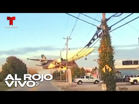 Video muestra choque de avión de carga en Kentucky, hay al menos 12 muertos