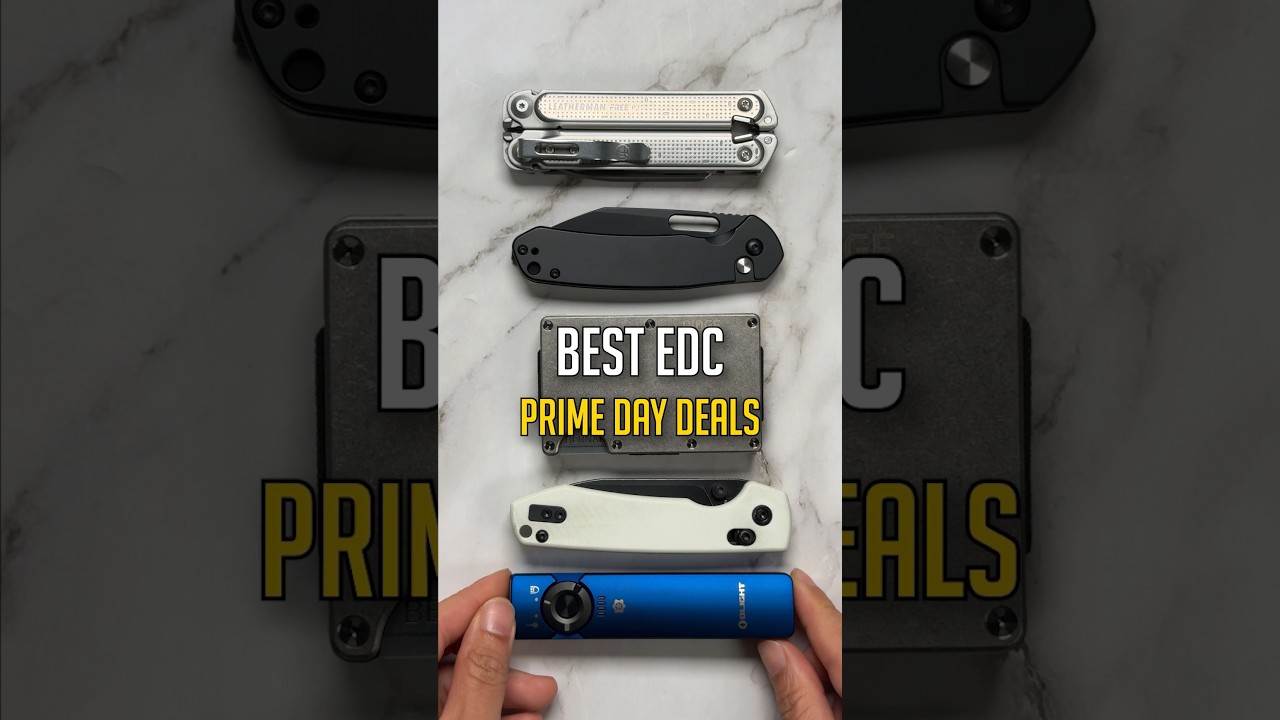 Top 5 Unbeatable Prime Day Deals on Essential EDC Gear 🔥