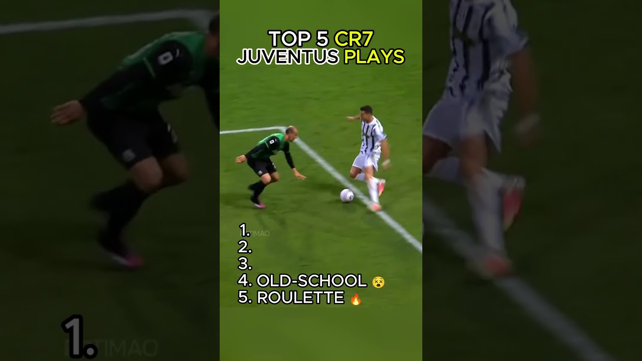 TOP CR7 JUVENTUS PLAYS ⚪⚫🐐