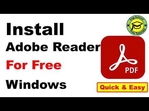 How to Download & Install Adobe Acrobat Reader for free on Windows 10/ 11 [2024]