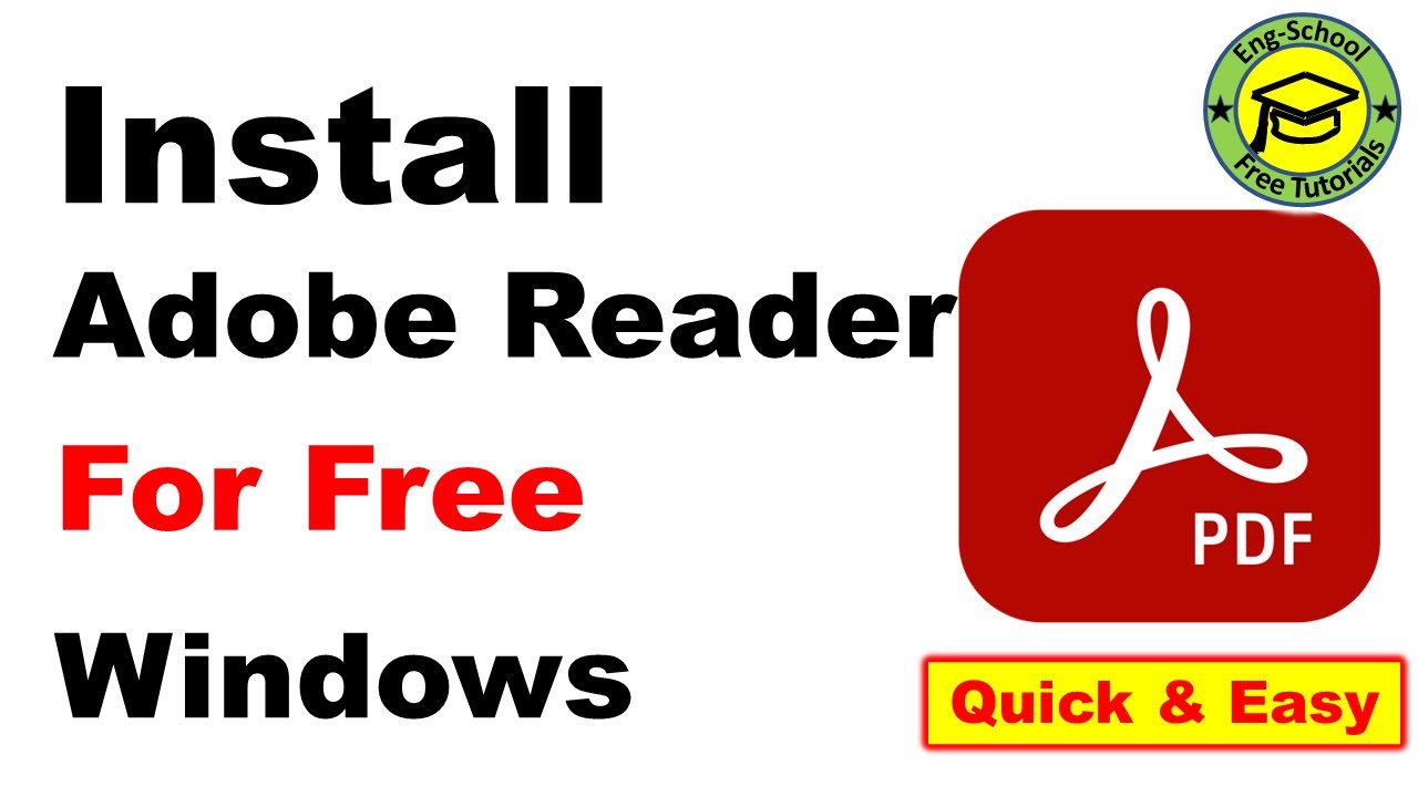 Free Download & Install Adobe Acrobat Reader on Windows 10/11 in 2024 📥
