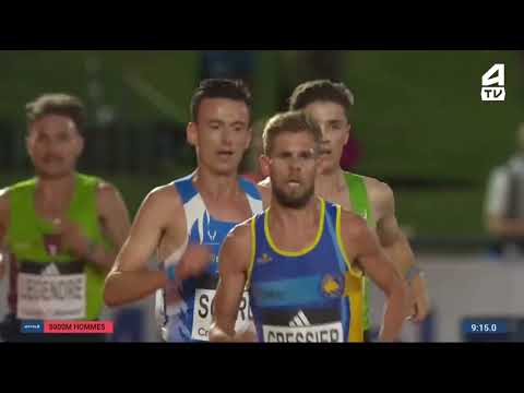 Le Choc des Titans Gressier Schrub Daguinos sur 5000m aux Elites 2025 #trackandfield #sports