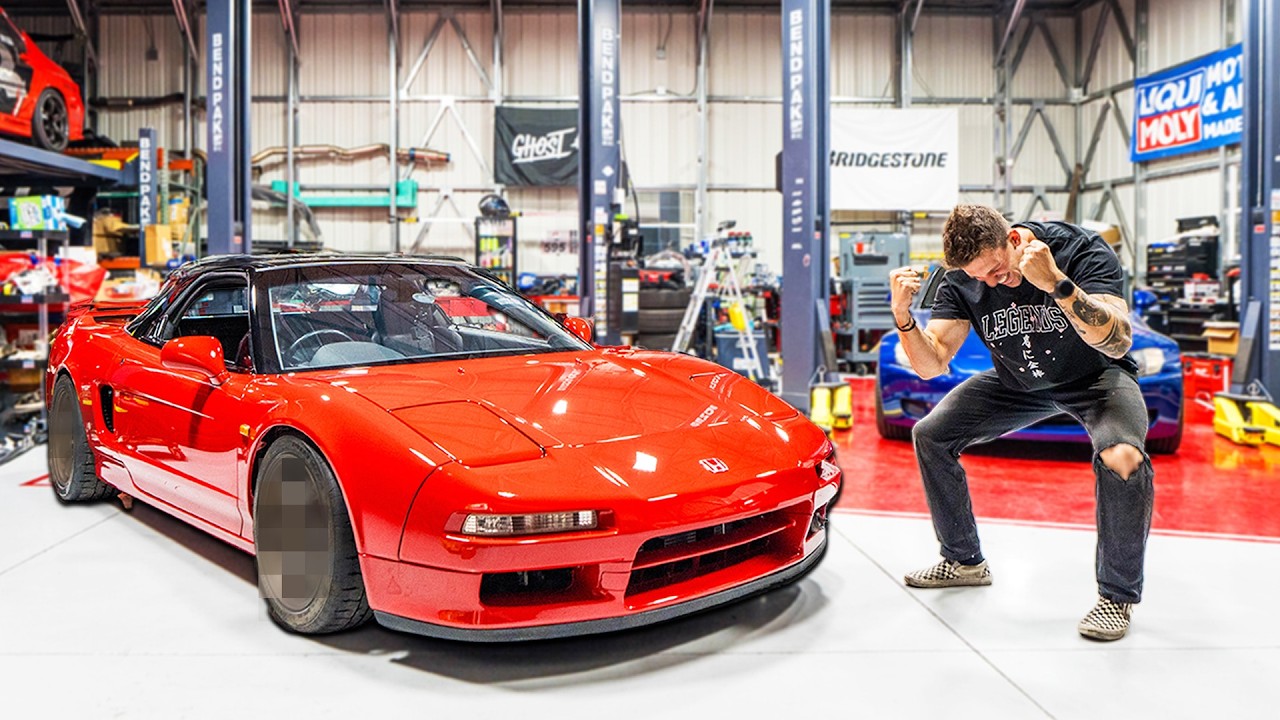 First Drive of My Restored NSX with New Wheels & Suspension 🚗