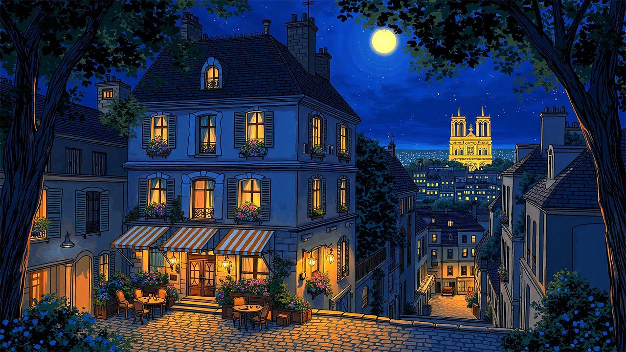 A Cozy Night in Paris with 1930s Classic Oldies