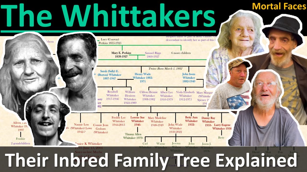 Uncover the Shocking Family Secrets of The Whittakers: A West Virginia Inbred Family Tree 🧬