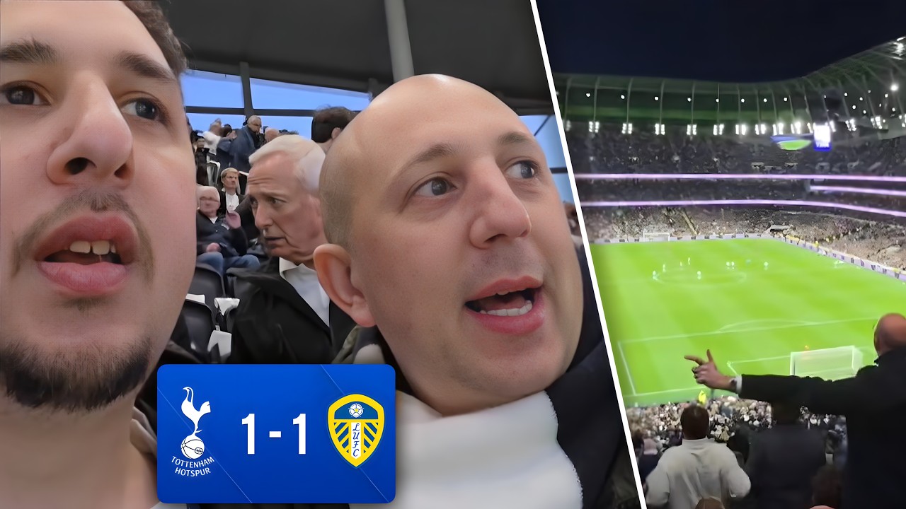 Spurs Lose Out On CRUCIAL Points... [Tottenham 1-1 Leeds VLOG]