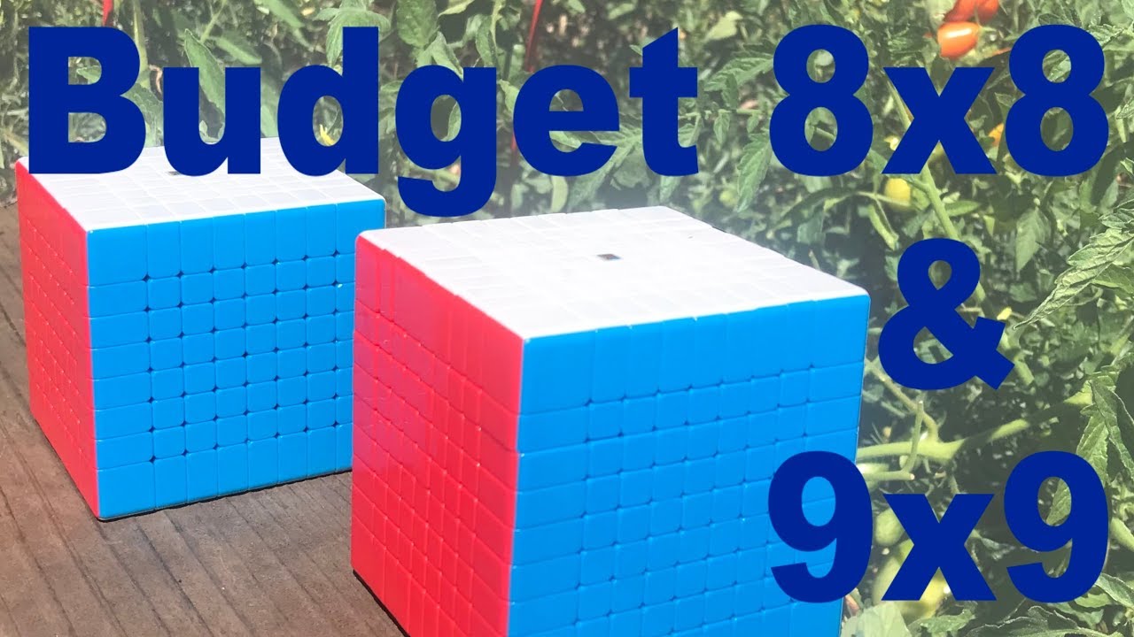 Unboxing Budget 8x8 & 9x9 Cubes ($35 Each!)