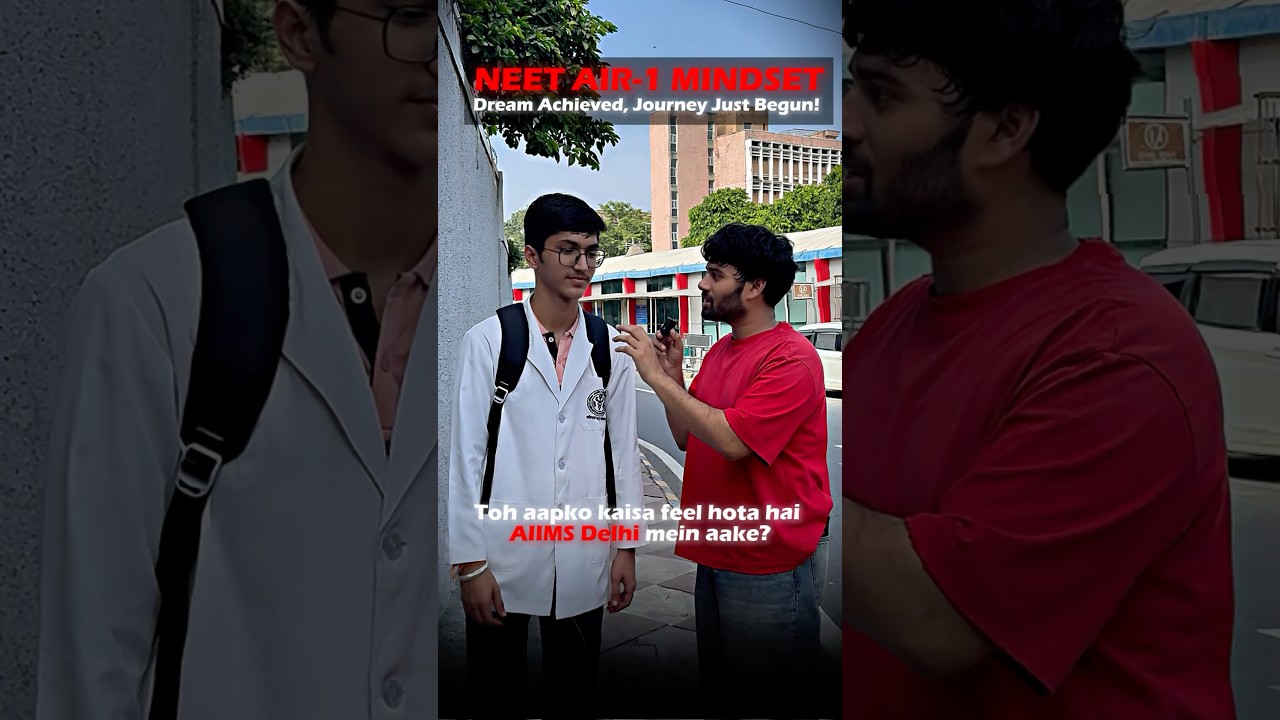 NEET Aspirants' Dream: AIIMS Delhi Reality 😢