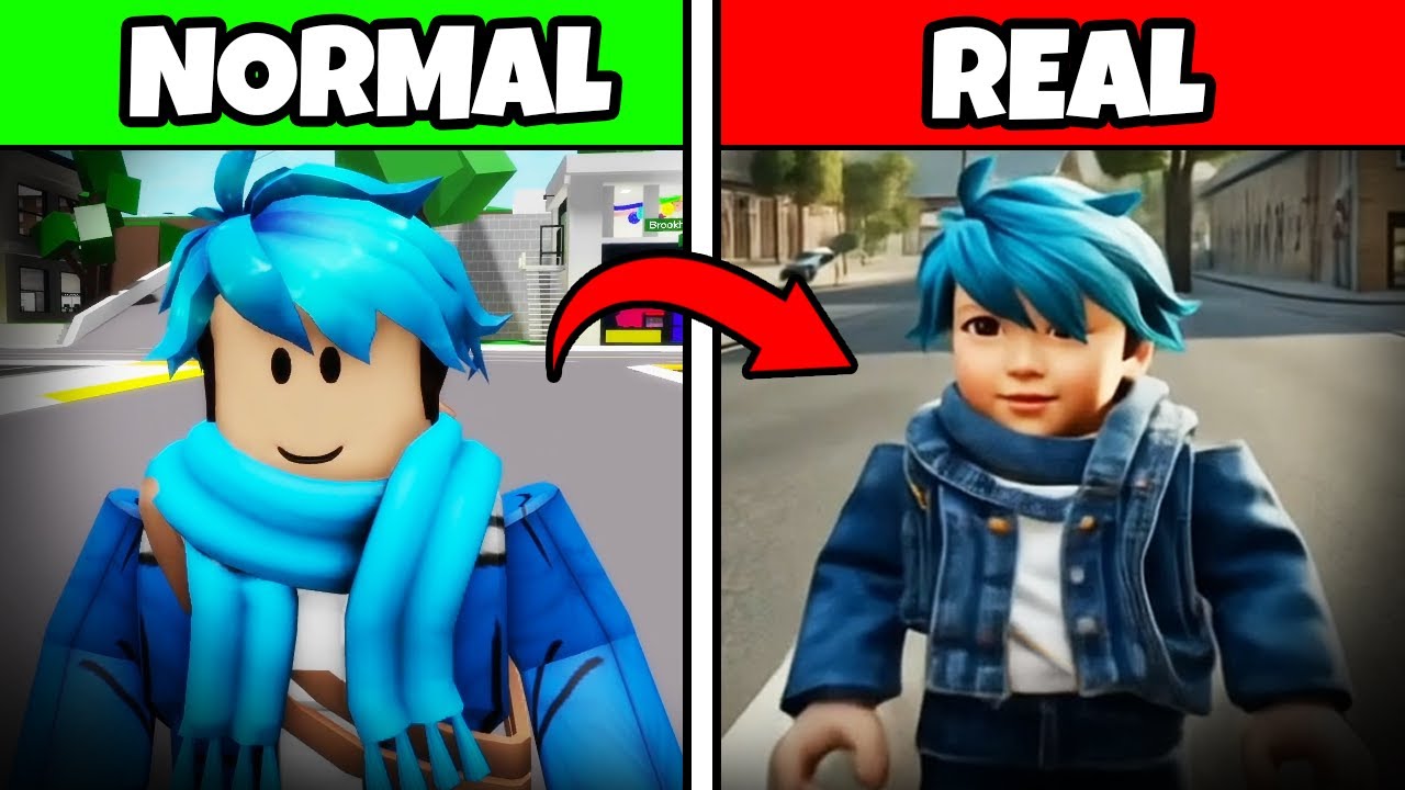 Transforming Popular ROBLOX Games into Stunning Realistic & Cartoon Styles 🎮