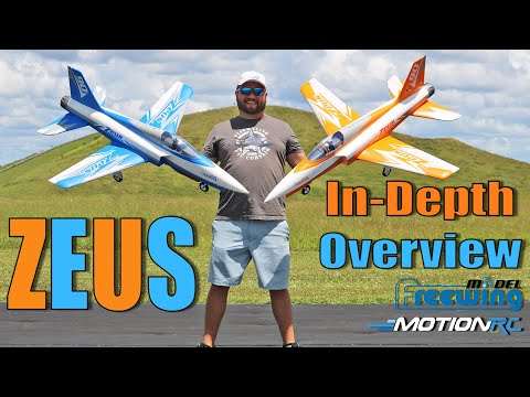 Freewing 90mm Zeus EDF Sport RC Jet Flight In-Depth Overview | Motion RC