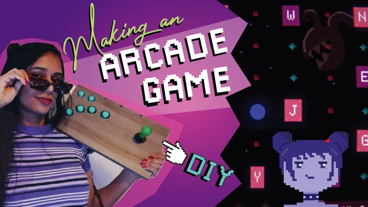 Created an ARCADE Game & DIY Controller 🎮