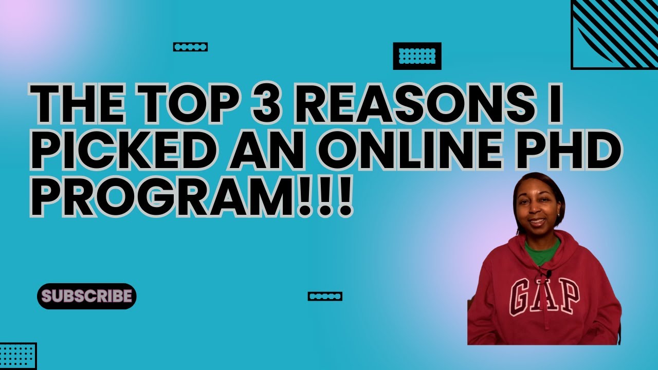 The Top 3 Reasons I Picked an Online PhD Program