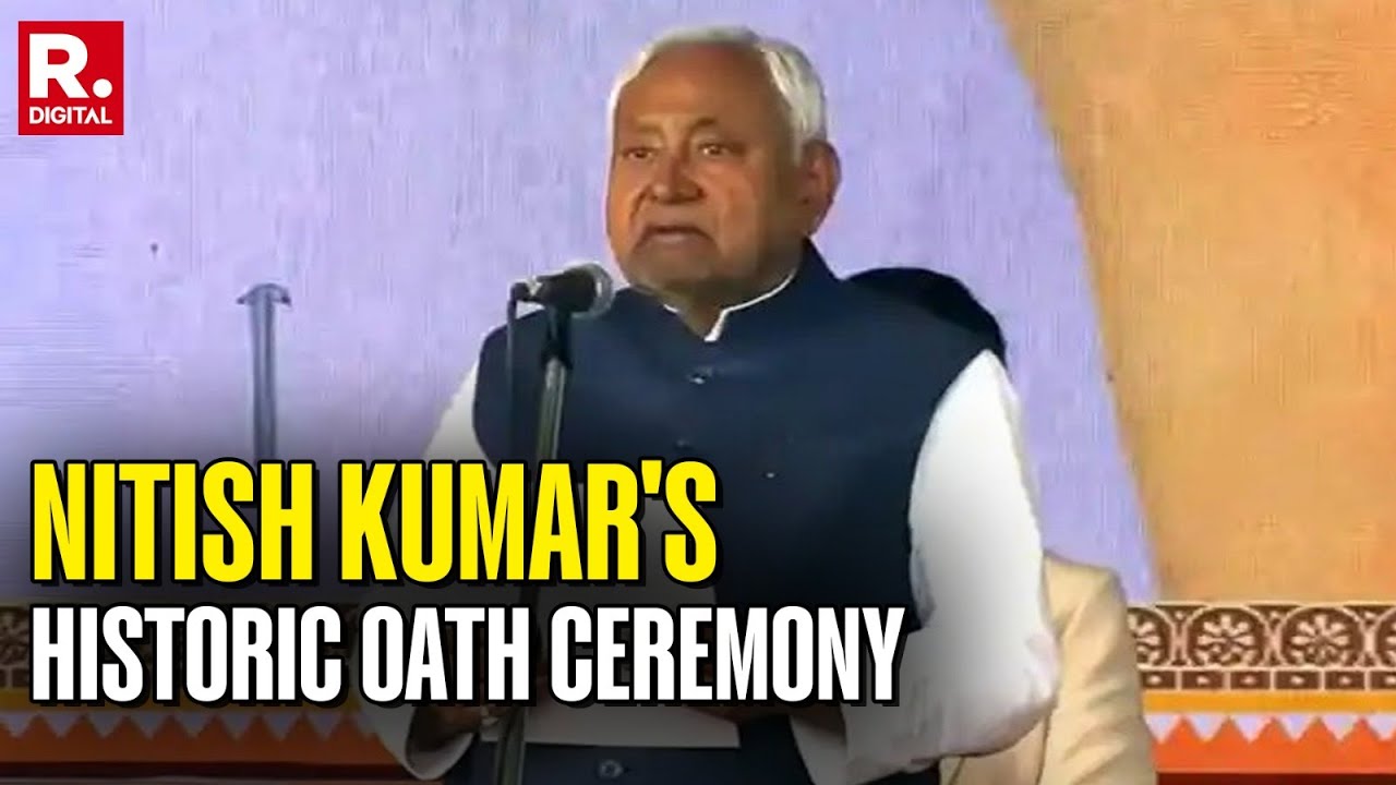Bihar CM Oath Ceremony: Nitish Kumar Takes Oath For 10th Time As Bihar CM | PM Modi | NDA