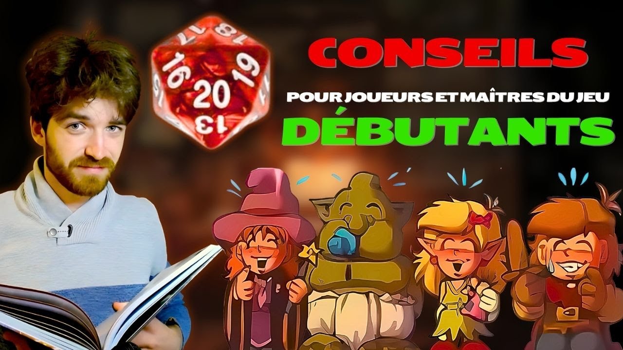 Guide en 20 étapes pour débuter le JDR 🎲