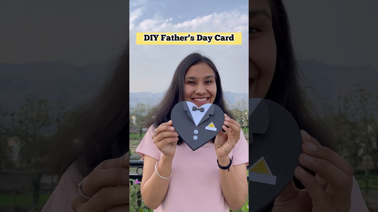 DIY Father’s Day Card | Handmade Gift Idea 🎁