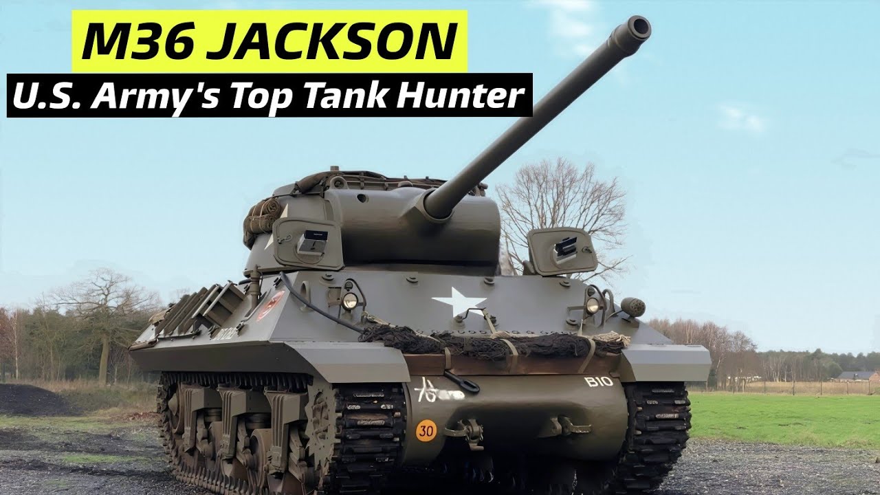 90mm M36 Jackson: America's Top Panzer Killer