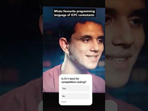 Competitive Programmers favourite programming language #icpc #competitiveprogramming #cplusplus