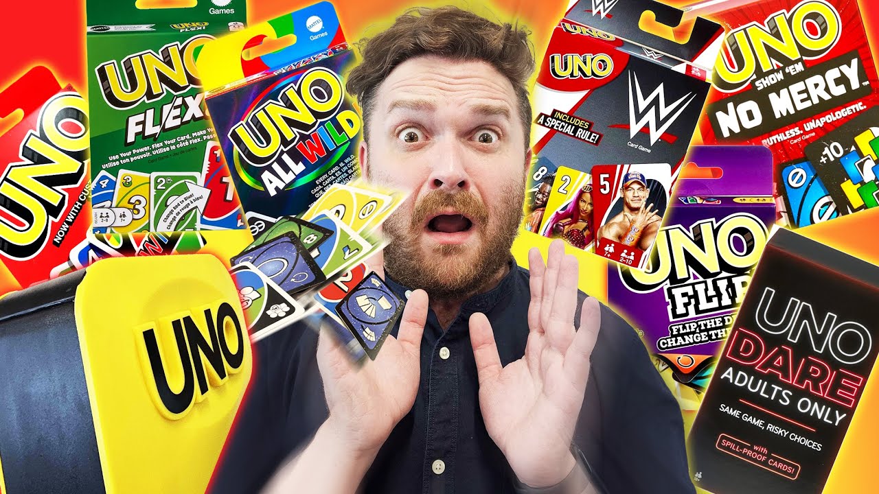 Uno with All the Weird Decks & House Rules 🎲