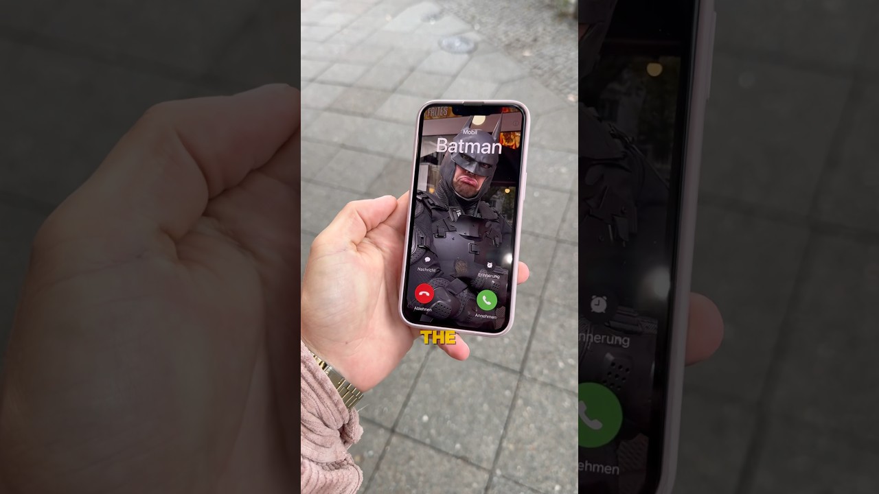 Batman Is Calling! 🦇 Don't Miss This Surprise