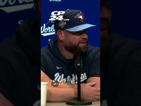 Blue Jays manager on Game 6 ending